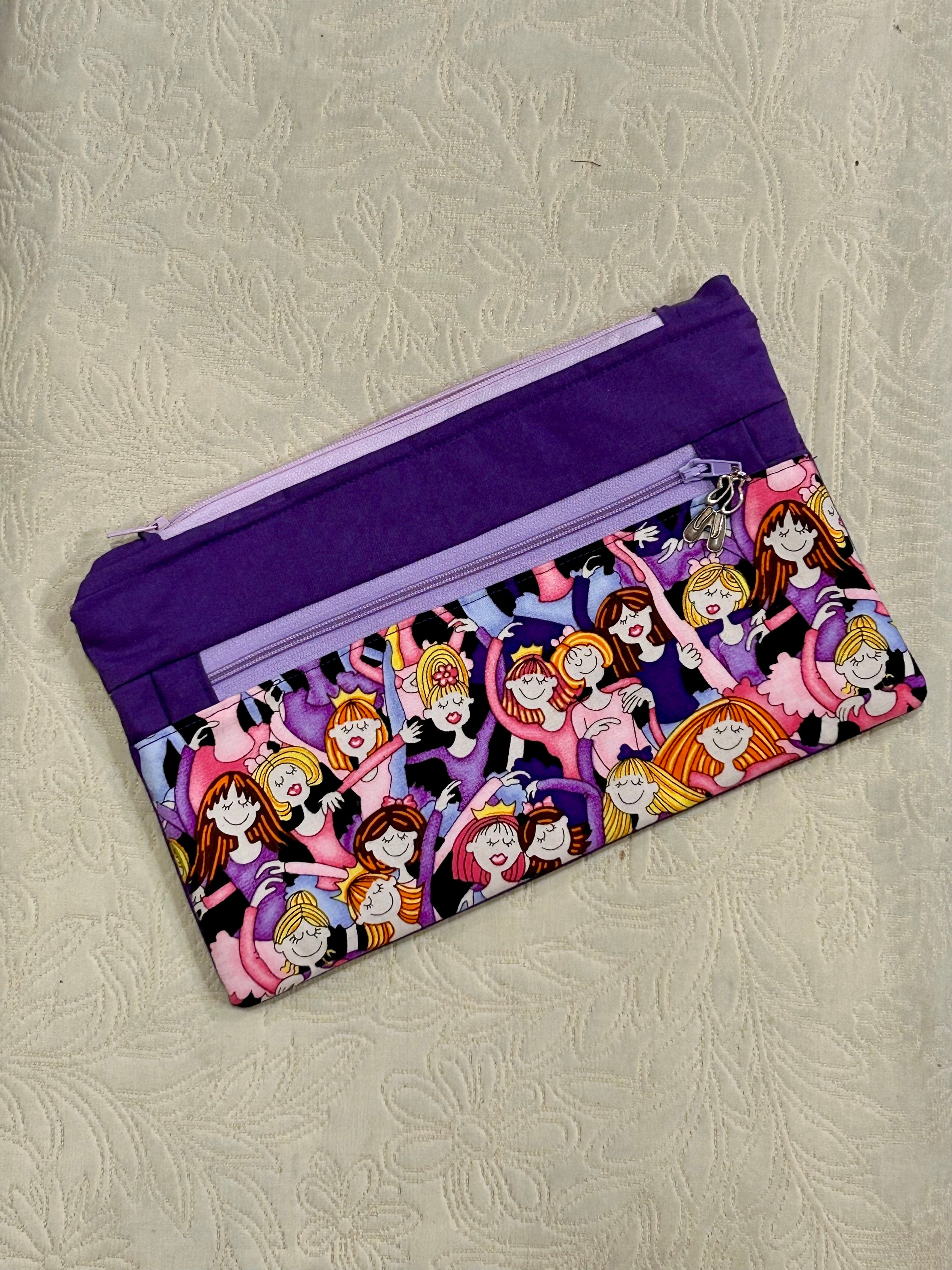 Cosmetic Bag, Dance Party, Purple