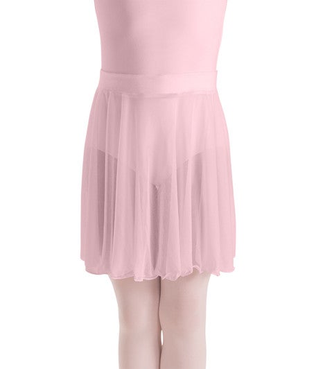 Chiffon Pull-on Circle Skirt