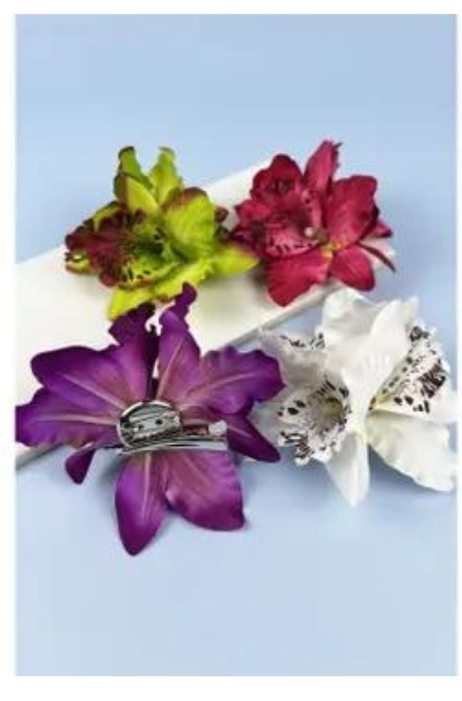 Orchid Hair Flower