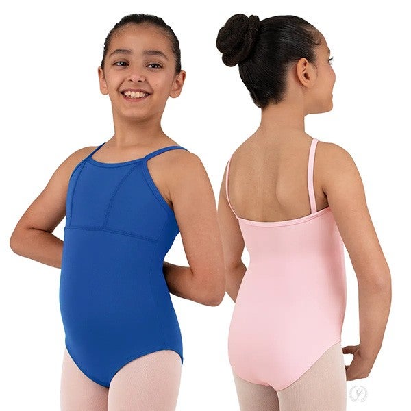 Children's empire waist camisole leotard