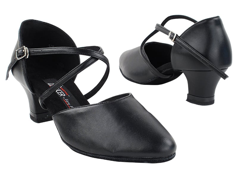 Ladies Low-Profile Latin Heels w/ Closed Toe