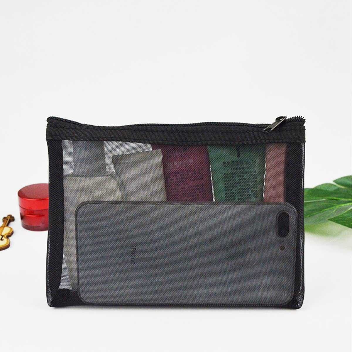 Portable Cosmetic Mesh Bag, photo 4 of 6