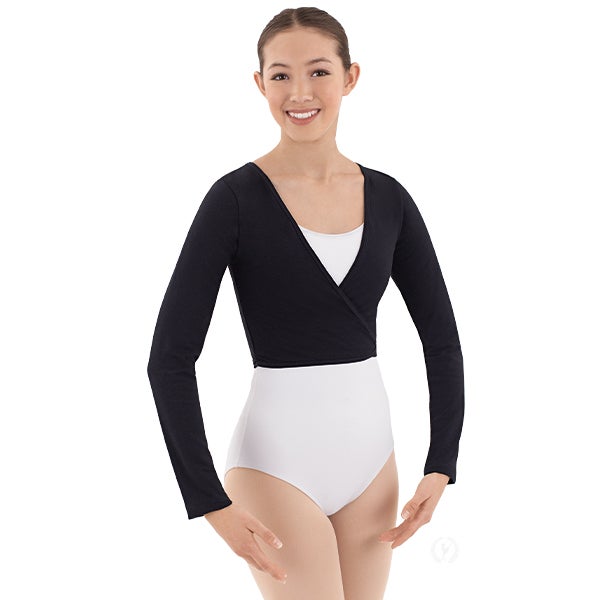 Eurotard Women's Long Sleeve Wrap Sweater
