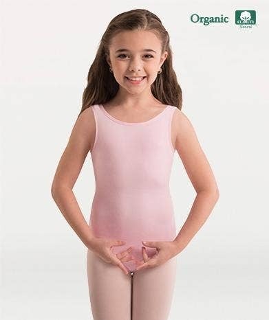 Organic Cotton Tank Leotard - GIRLS