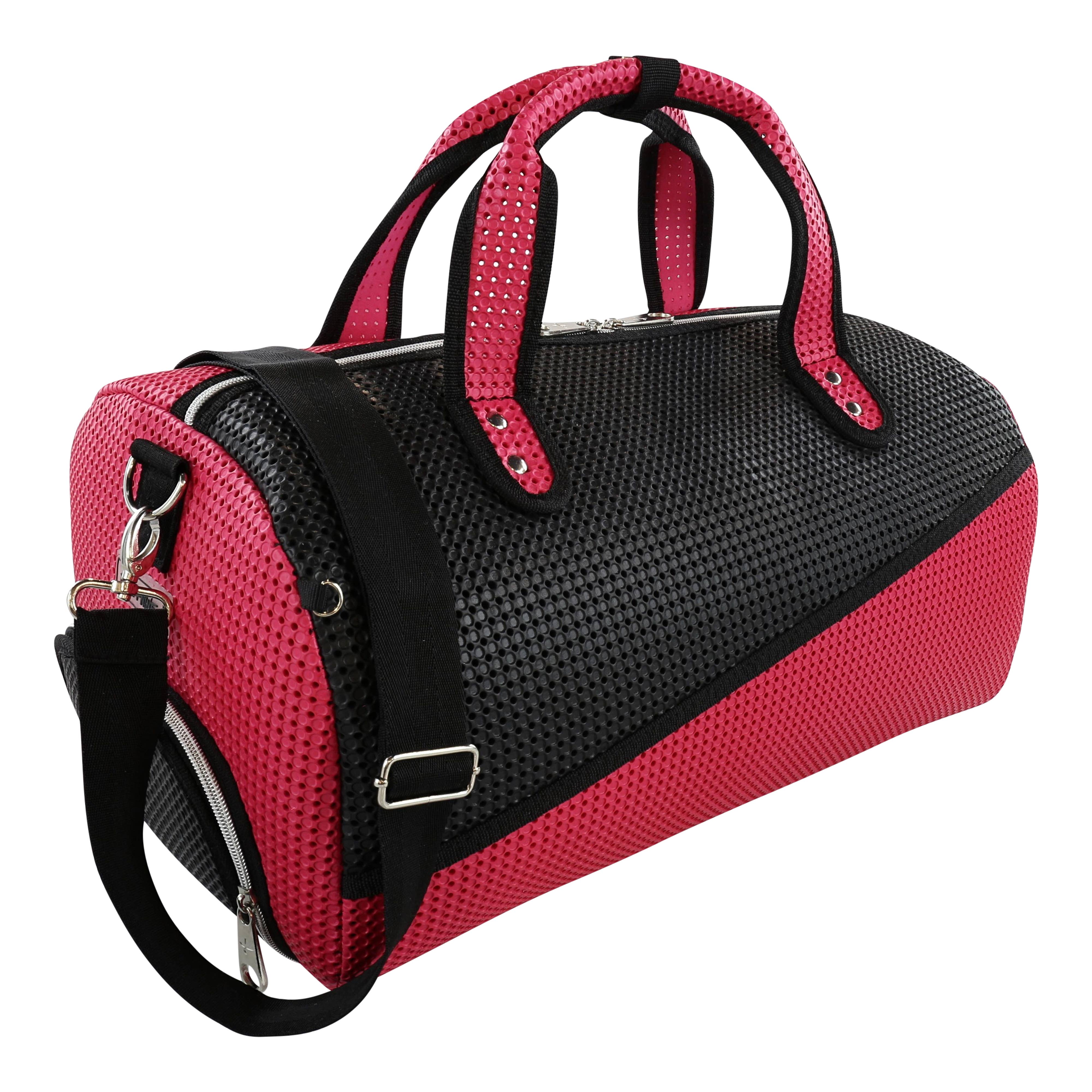Roma Duffel Bag with Shoe Compartment Sweet Pink