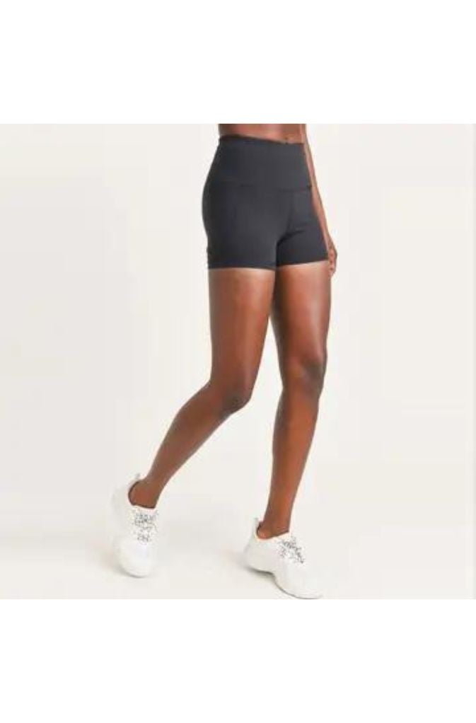 TACTEL-Lycra High impact Shorts, Blk