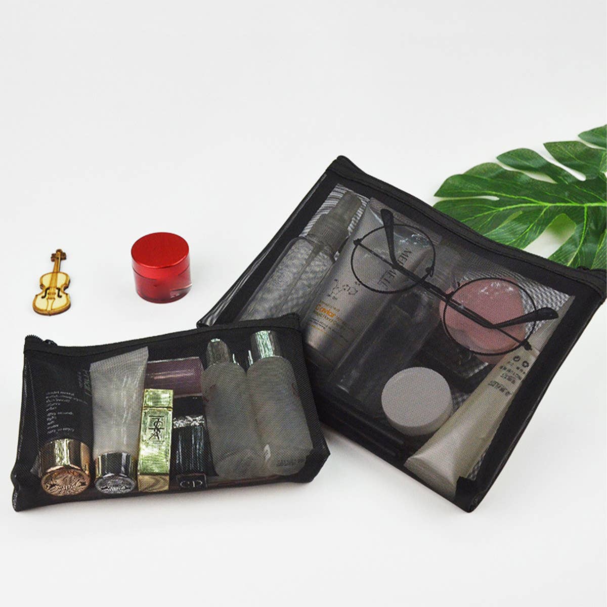 Portable Cosmetic Mesh Bag, photo 2 of 6