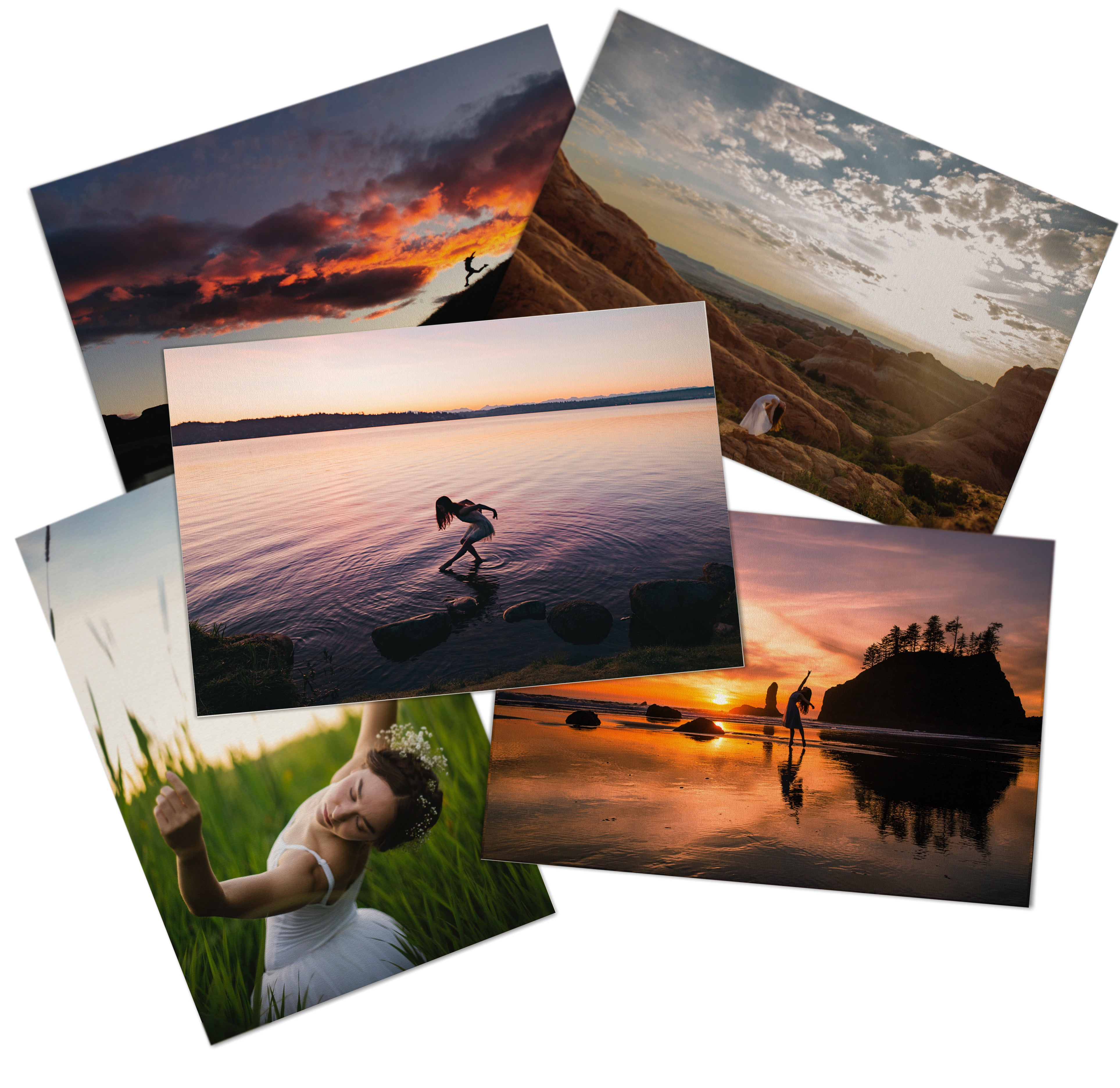 5 Piece Postcard Set *