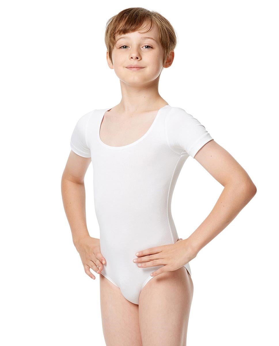Short Sleeve Leotard, Boys