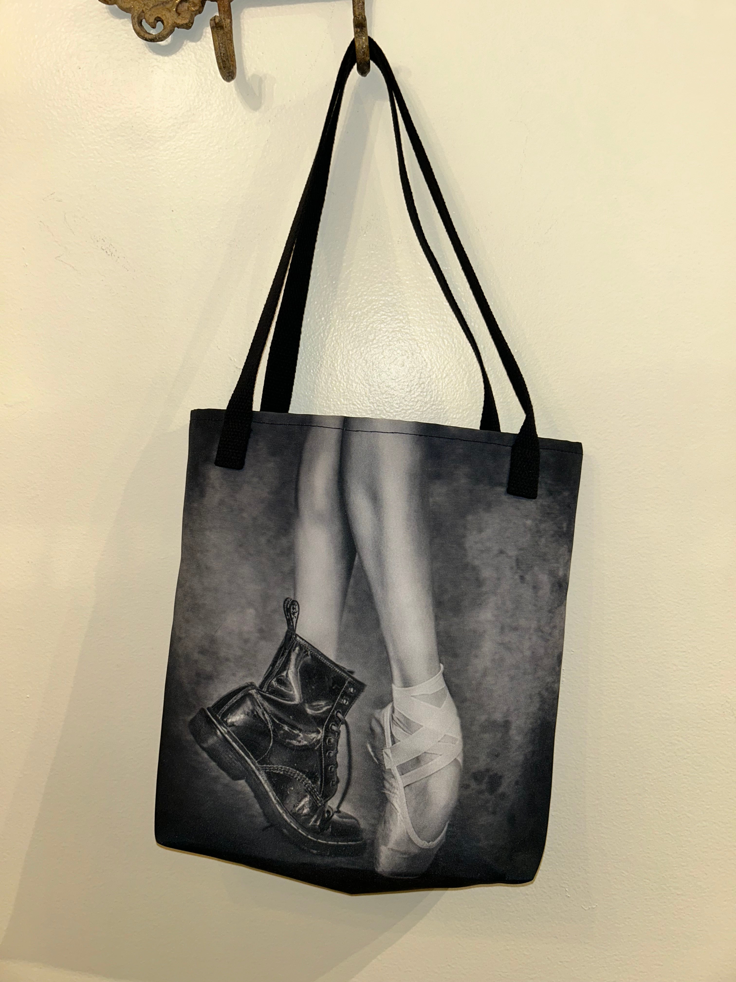 Ballerina Boots Tote Bag